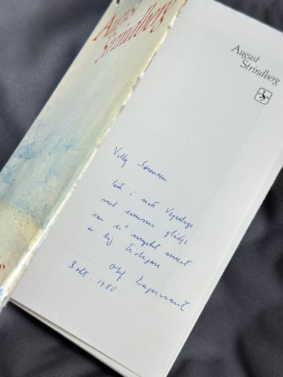 August Strindberg.
