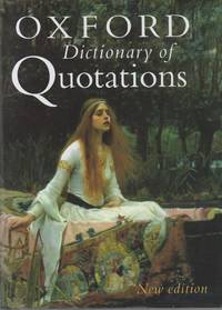 image of The Oxford Dictionary of Quotations