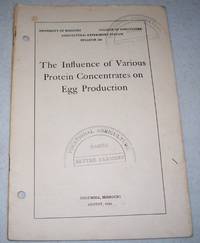 The Influence of Various Protein Concentrates on Egg Production (University of Missouri College of Agriculture… by H.L. Kempster
- Paperback
- 1930
- from Easy Chair Books (SKU: 110889)