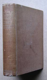 image of A Book of English Prose Character and Incident 1387-1649.