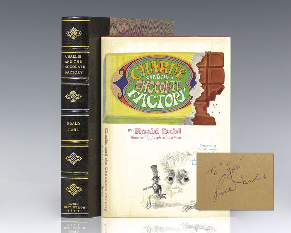Charlie And The Chocolate Factory Book Cover First Edition