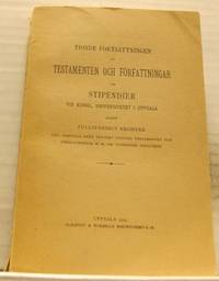 Tionde fortsättningen av testamenten och…