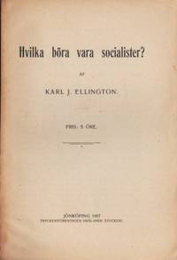 Hvilka böra vara socialister?