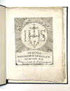 Imagines Praepositorum Generalium Societatis Jesu. Delineatae et Exculptae ab Arnoldo Van Westerhout