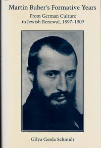 cover of Martin Buber's Formative Years