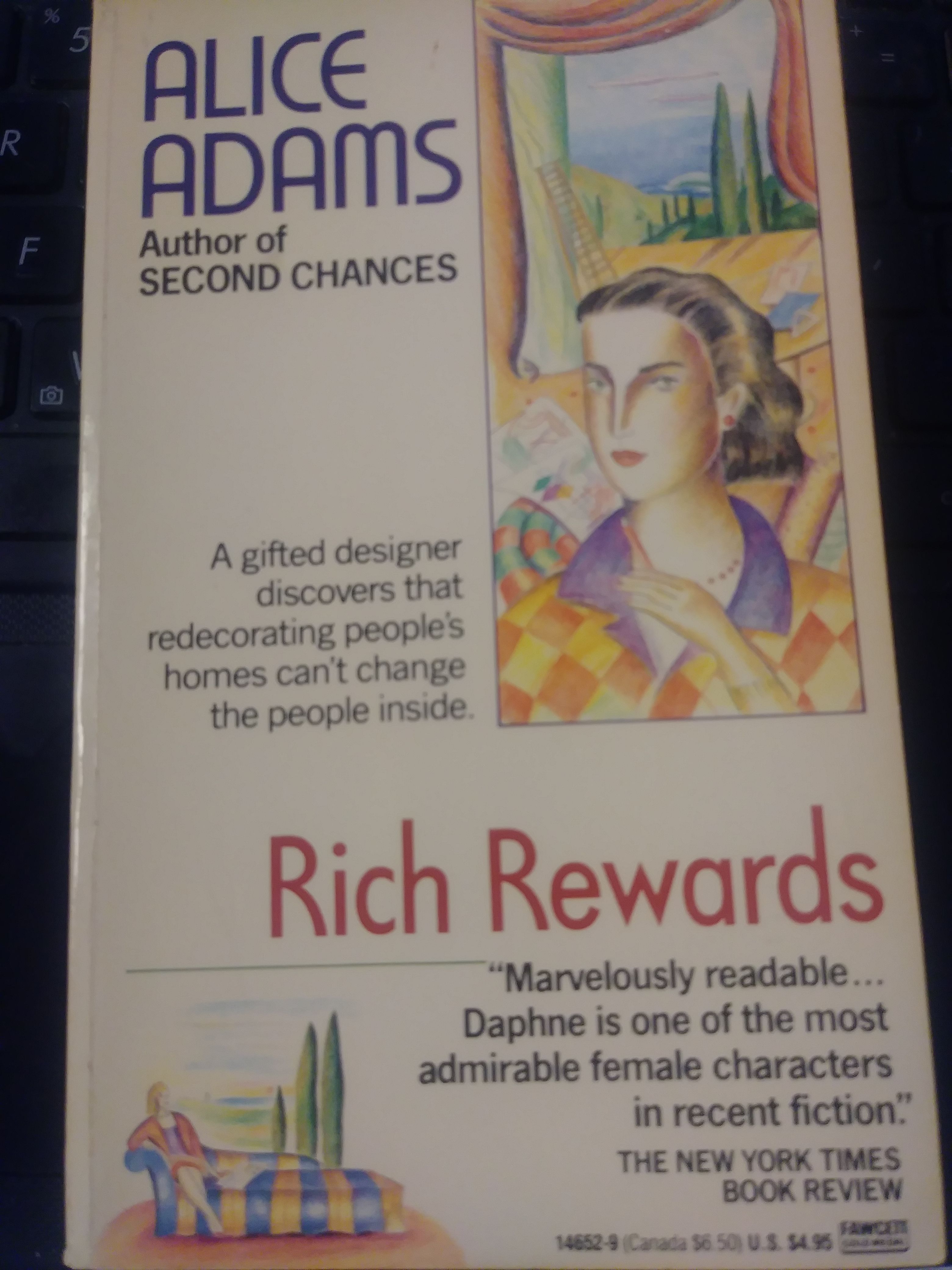Rich Rewards By Alice Adams Paperback 1980 From Dead Tree Books Sku Box99richrewards