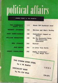 Political Affairs, Vol. XLI No. 6, June 1962