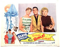 Elvis Presley Girls! Girls! Girls! Set of 8 U.S. Lobby Cards by Elvis Presley - 1962