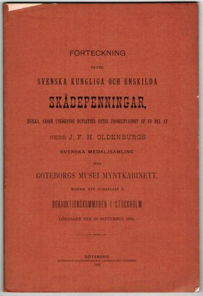 Förteckning öfver svenska kungliga och enskilda…