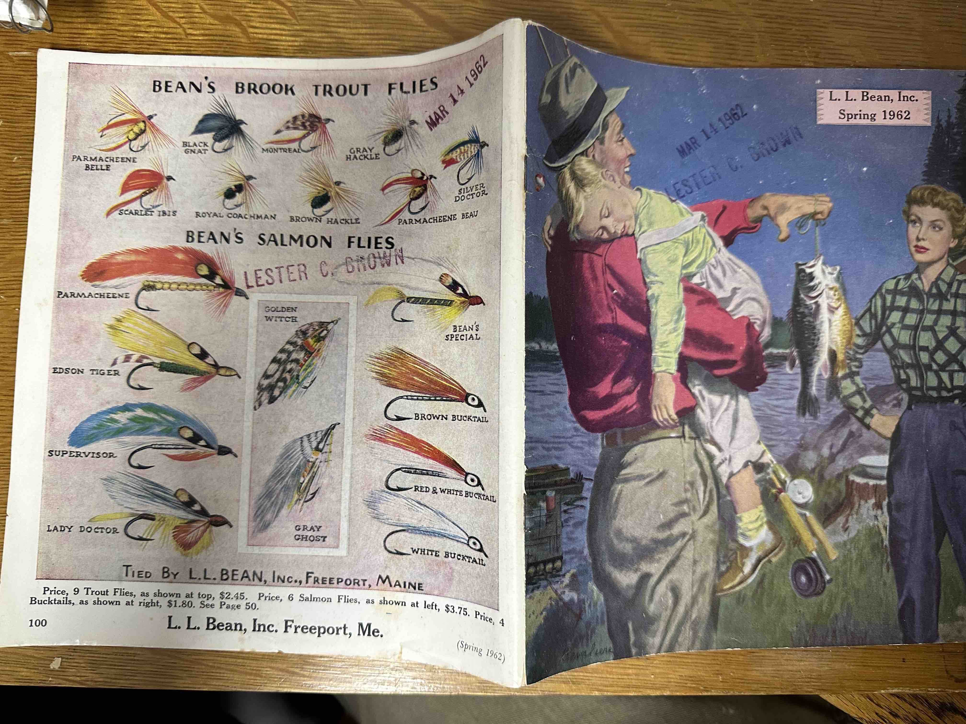 L.L.BEAN SPRING 1962 CATALOG Saddle-stitched Catalog | 1962