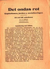 Det ondas rot. Kapitalismen, jorden o.…