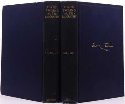 ( J.K. Lilly's Copy)  Mark Twain's Autobiography. In Two Volumes