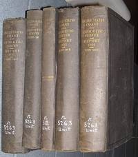 United States COAST AND GEODETIC SURVEY SHOWING THE PROGRESS OF THE WORK FROM JULY 1, 1897 TO JUNE 30, 1898 PART 1 & 2 Report to the Superintendent 64710 by Various - First Edition. - 1899 - from Old Bag Lady Books (SKU: 5793)