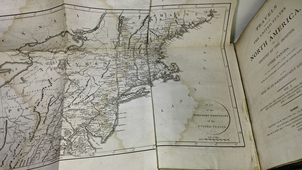 BIBLIO TRAVELS THROUGH THE UNITED STATES OF NORTH AMERICA, the