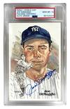 Signed Perez-Steele Joe DiMaggio Postcard