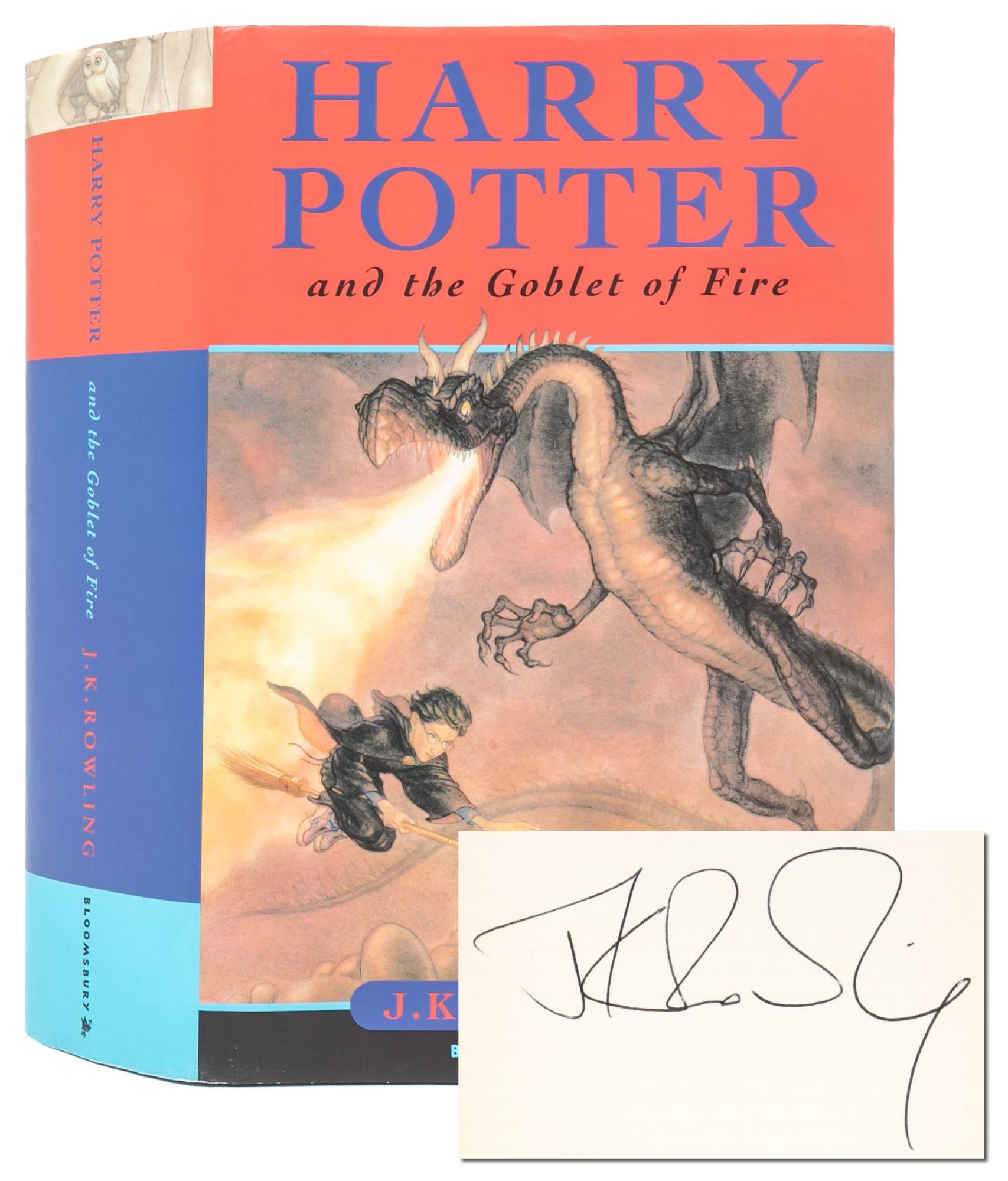 Harry Potter and the Goblet of Fire (Signed first