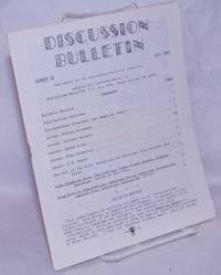 image of Discussion bulletin no. 36, July 1989