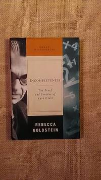 cover of Incompleteness