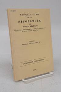 image of A Popular Edition of the Hitopadesa