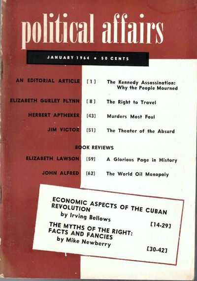 Political Affairs, Vol. XLIII No. 1, January 1964