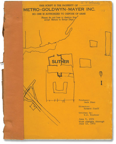 Slither (Original screenplay for the 1973 film)