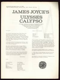 James Joyce's Ulysses Calypso. A Dramatic Reading performed by Students and Faculty of The State University College, Fredonia, N. Y.