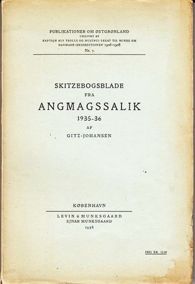 Skitzebogsblade fra Angmagssalik. 1935-36
