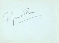 image of Fine signature (Dennis, 1915-1973, Actor)