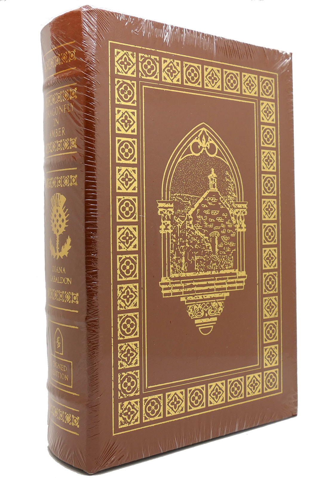DRAGONFLY IN AMBER OUTLANDER Signed Easton Press by Diana Gabaldon  display picture 1