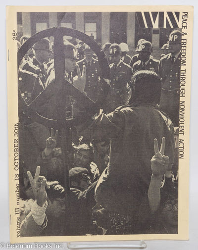 WIN: Peace and Freedom Through Nonviolent Action; Volume 3, Number 18, October 30, 1967