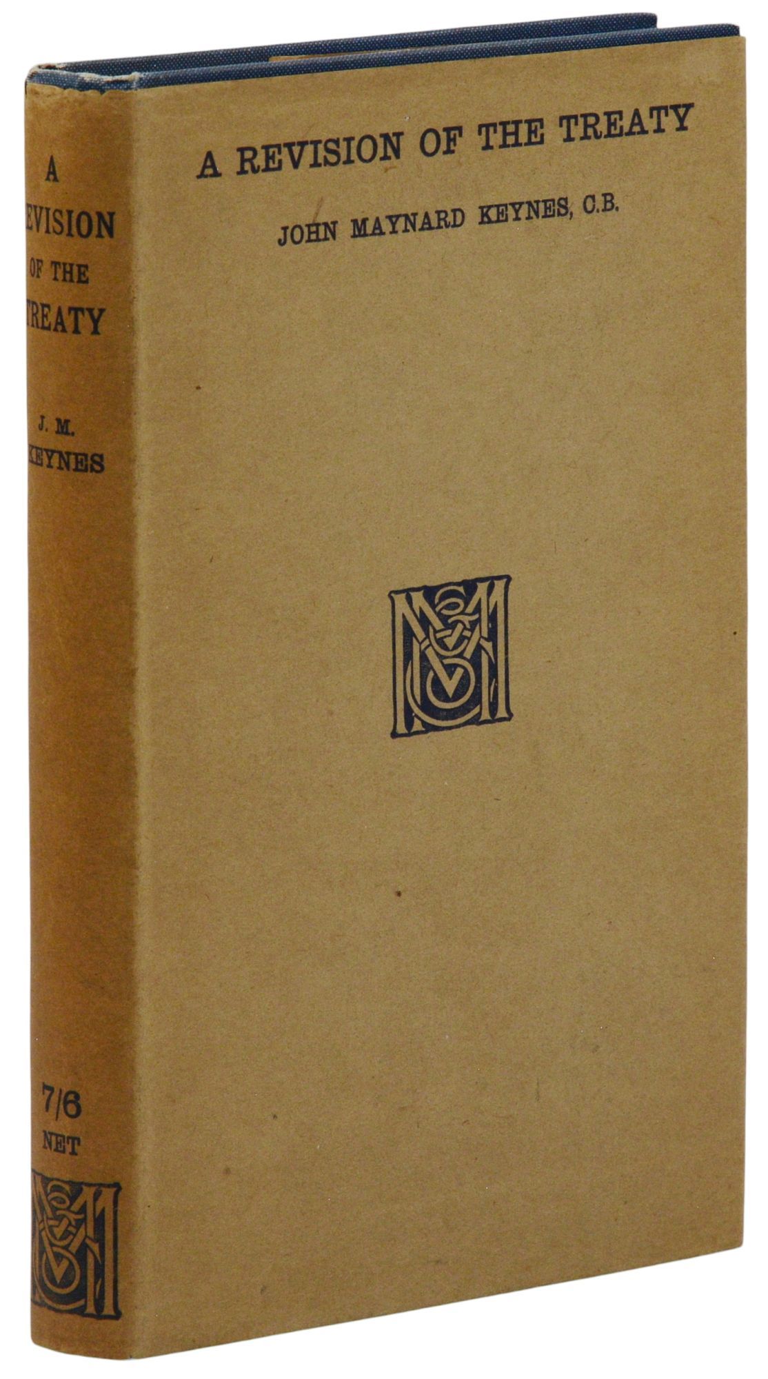 Keynes, John Maynard - A Revision of the Treaty, First Edition