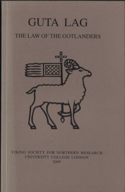 GUTA LAG. The Law of the Gotlanders.