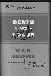 Death and Honor (SIGNED FIRST EDITION)