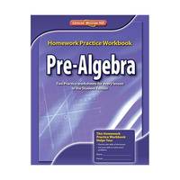 Pre-Algebra, Homework Practice Workbook