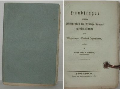 Handlingar angående silfwerköp till…