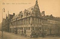 Belgium – Ghent - Gent - Gand – Hotel – La Cour St-Georges early 1900s used...