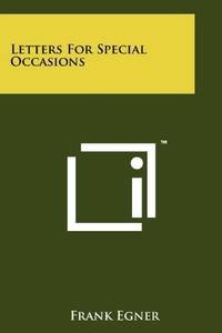 Letters for Special Occasions