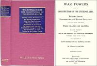 War Powers under the Constitution of the United States. Military..