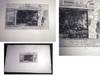 Original Etching of Rue Du Contrat Social Piliers De La Rue De La Tonnelerie By A.P. Martial