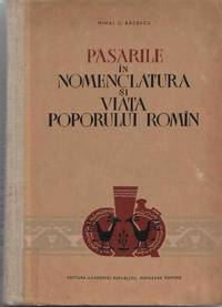 Pasarile in Nomenclatura si Viata Poporului Romin