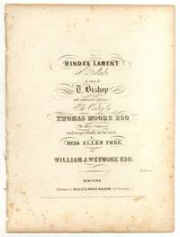 [Sheet music]: Hinda's Lament