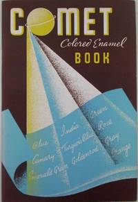Comet Colored Enamel Book. Allied Paper Mills Promotional Book of Paper Samples