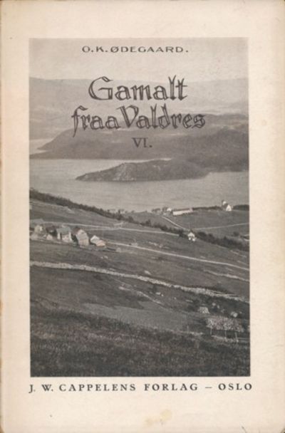 Gamalt frå Valdres VI. Med bilete