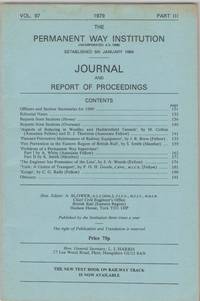 image of Journal and Report of Proceedings Vol.97, 1979, Part 3