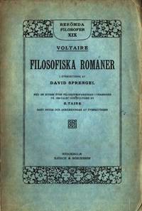 Filosofiska romaner. I översättning av David…