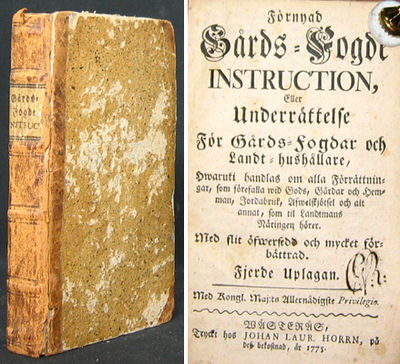 Förnyad gårds-fogde instruction, eller…