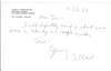 Holograph Letter Signed