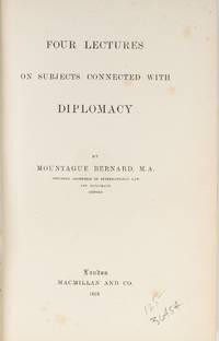 Four Lectures on Subjects Connected with Diplomacy