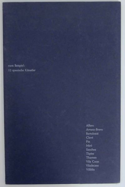 Zum Beispiel: 12 Spanische Kunslter: Gamalde - Originalgraphik - Skulpturen