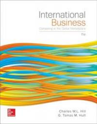 International Business: Competing in the Global Marketplace by Hill, Charles - 2016-01-29